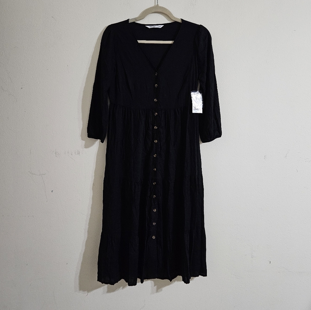 Sonoma Button Front Midi Dress NWT - Picture 2 of 8